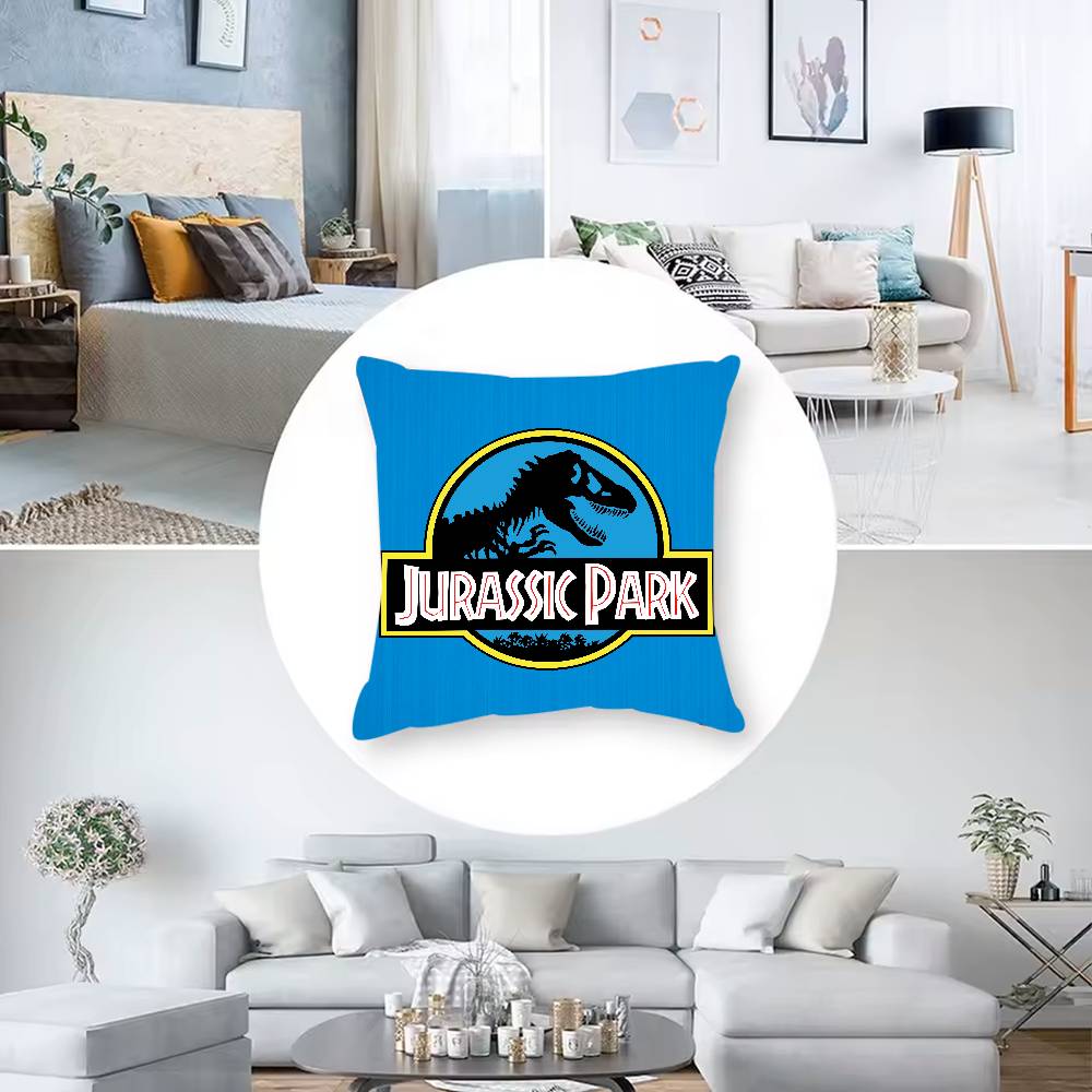 Film J-jurassic P-park Pillow Case Anti-dustmite Invisible Zipper Sofa Bed