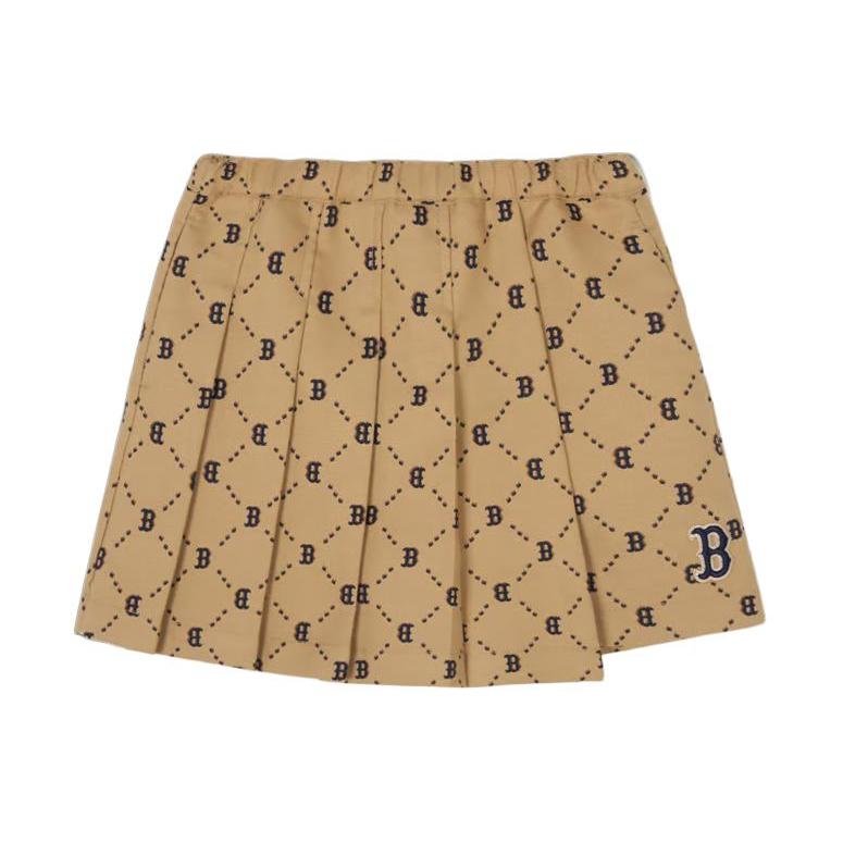 

New MLB Skirt Boston Red Sox Beige Yellow Kids 7FSKMD141-43BGS 120