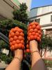 Fashion Women Summer Slippers Funny Bubbles Balls Soft EVA Couple Young Massage Slipper Female Home Street Shoes Ladies Fashion Slides