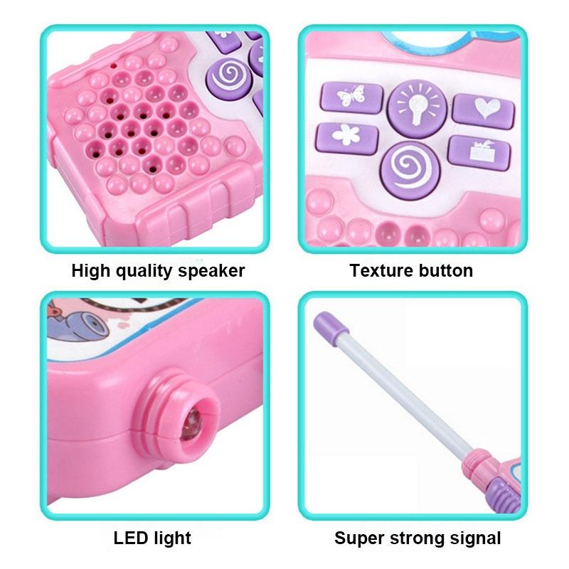 Intercom Elektronische Walkie Talkie Kinder Kind Mini Spielzeug Tragbare Zwei-Wege-Radio