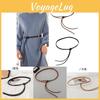 Fashionable Adjustable Waist Belt For Women Made Of High Quality Faux Leather Ideal For Winter Outfits