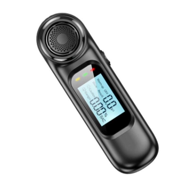 

Portable Tester Reliable Measurement Convenient Breathalyzer with Sensitive Sensor for Driver Traffic Officers & Safes