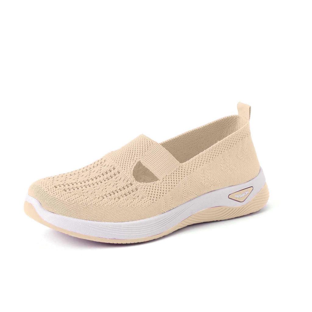 Women's 2025 Autumn Breathable Old Beijing Cloth Shoes for Middle-aged and Elderly - Large Size