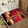 Indiana-Joness Adventure Movie Floor Mat Soft Thickened Absorbent Non-Slip Bedroom Living Room Door Mat Home Decor Flannel Rugs
