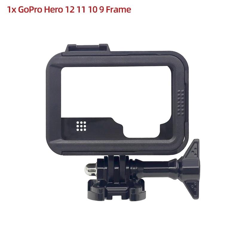 Hero 13/12/11/10/9 Protective Frame Housing Case Mount For GoPro Hero 13 12 11 10 9 Black Action Camera Accessories