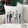 pc Anime Beastars Cushion Cover Inches Farmhouse Decor Home Throw Pillow Covers For Couch Decorations