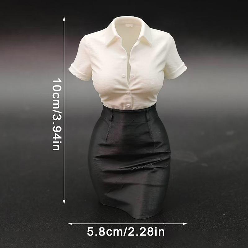 3D Printed Office Creative Ornament Ol Professional Half-Body Statue Vase Desk Art Decor Ideal For Stress Relief