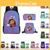 Gabby's Dollhouse Backpack Featuring Stylish Cartoon Design And Adjustable Shoulder Straps For Students