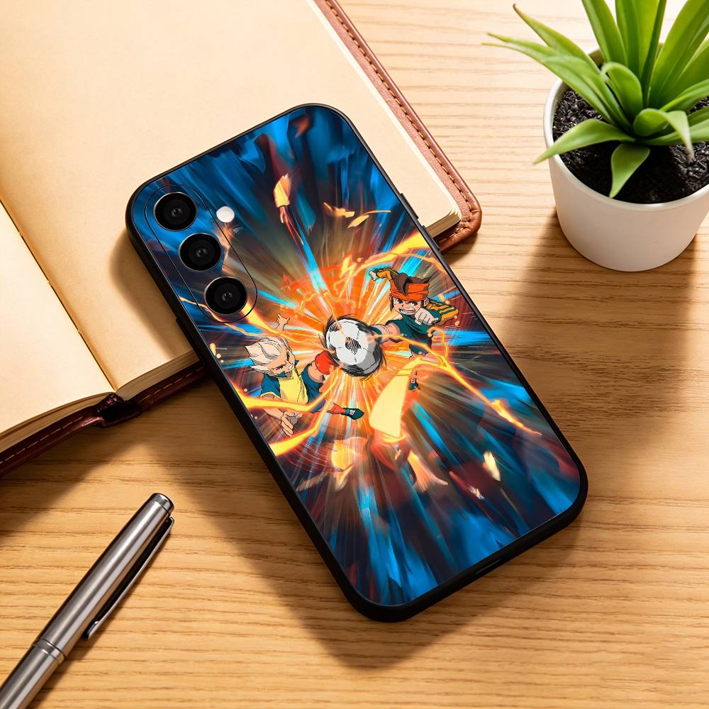 Inazumas Anime E-Eleven  Phone Case For Samsung Galaxy A73,A72,A71,A70,A53,A52,A51,Others Soft Black Cover