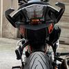 Motorcycle Rear License Plate Bracket Holder with LED Light for 125 250 390 200 2017-2023