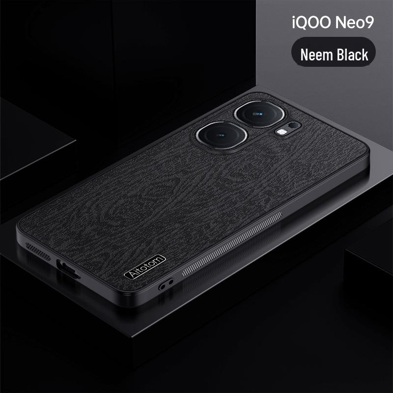 

Чехол для мобильного телефона Neo8/Neo7 — простой узор в виде коры, в комплект входит чехол для объектива — совместим с IQOO Z8 и IQOO 9 Pro. iQOO 10