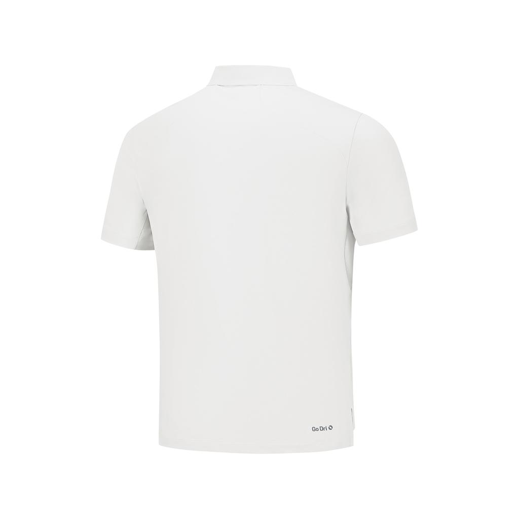 Skechers Knit Pullover Moisture-Wicking Quick-Dry Short Sleeve Polo Shirt Men Tops P226M183-0019