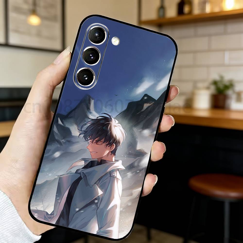 

Kim Dokja ORV Phone Case For Samsung S20,21,22,23,24,25,26 Ultra,Plus,Black Soft Cover Samsung S26ULTRA