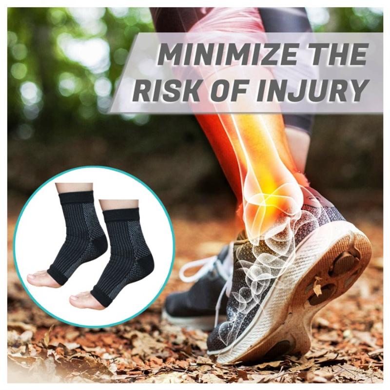 1Pair Compression Plantar Fasciitis Socks Ankle Compression Sleeve Heels Arch Supports & Heel Pain Relief Ankle Supports