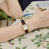 Womens Quartz Watch With Leather Strap Waterproof Retro Elegant For Casual Wear
