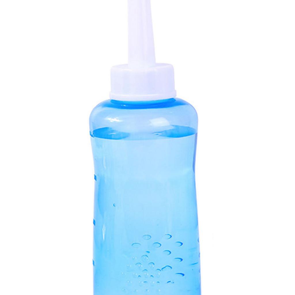 300ml Nose Rinse Bottle Food Grade Washing Nasal Irrigation System Cleaner for Adult Children