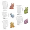 Unique Silicone Mold Aromatherapy Moulds Cute Cat Shape Silicone Candle Mold Crafts Molds Suitable for Making Candle