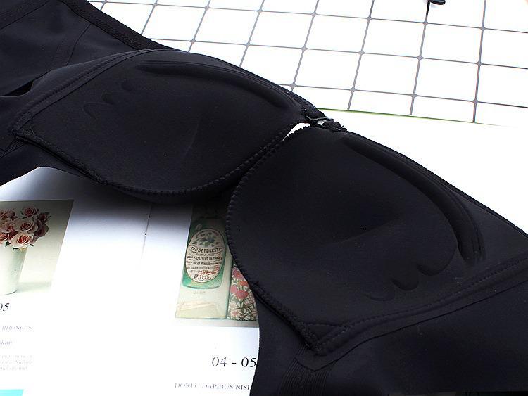 Women's Sexy Seamless Push-Up Bra: Wireless, Adjustable Front Buckle, Side Support, Beautiful Back Design