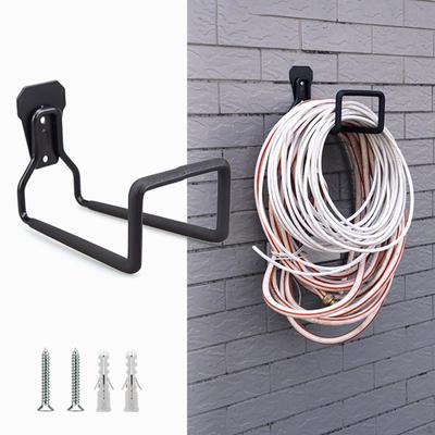 Garden Hose Holder, Heavy Duty Metal Water Hanger, Wall Sturdy Rack, Durable