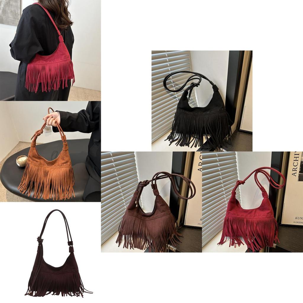 Vintage Leather Tote Bag With Topstitched Design For Business And Daily Use