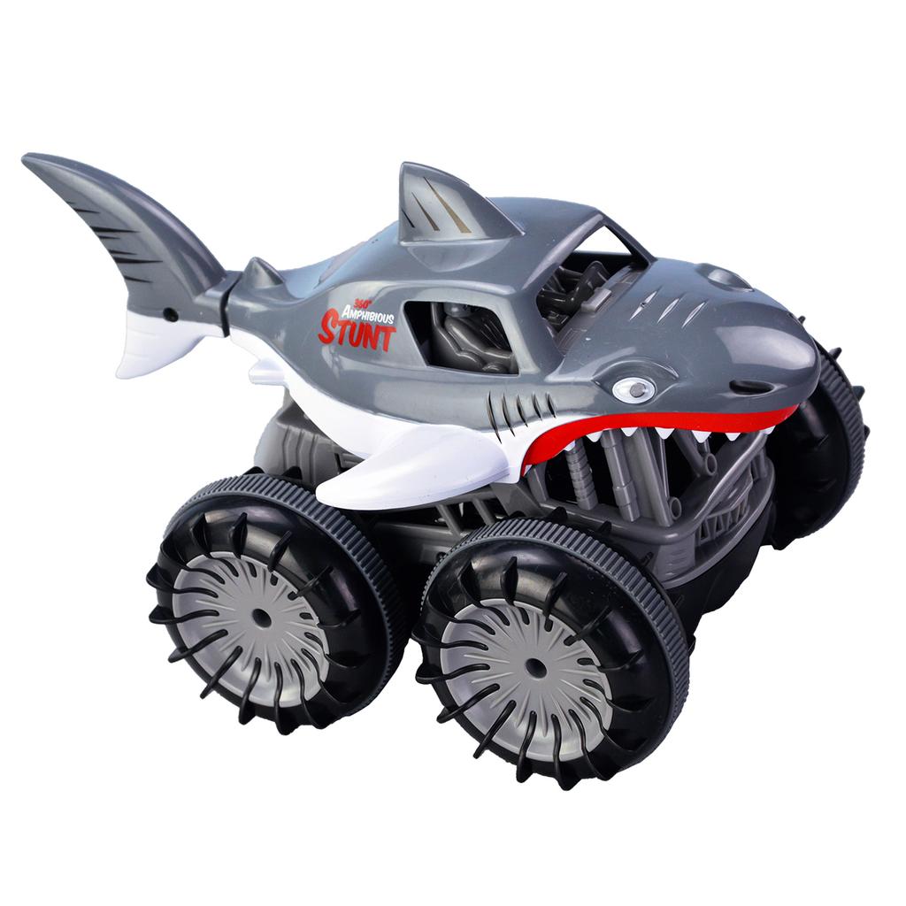 RC Stunt Car Amphibious RC Car for Kids 2 In 1 RC Boat 2.4GHz 360 Degrees  Rotate All Terrains Xmas