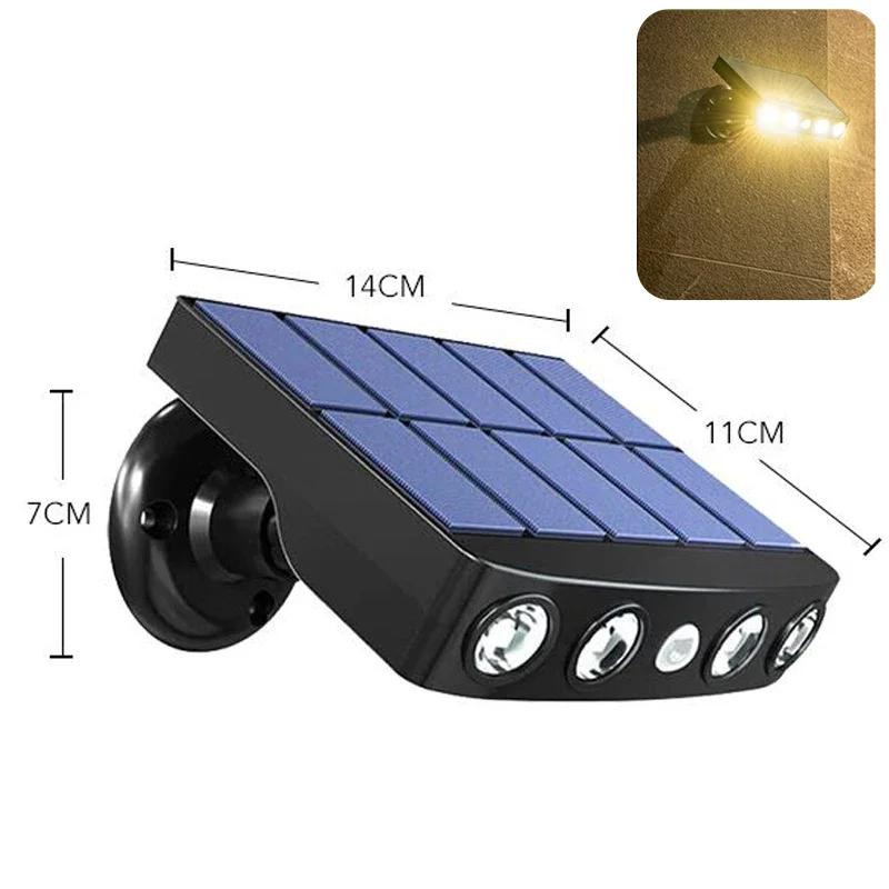 77 Leds Solar Light LED Outdoor Solar Light Motion Sensor Solar Night Lamp Security Dummy Camera Lamp IP65 Waterproof Light