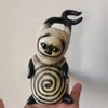 2023 Baby Goblin Halloween Dolls Decorative Figurines Art Quadruplet Ghost Doll Figurine Crafts for Garden Courtyard Small Decor Kawaii Gifts