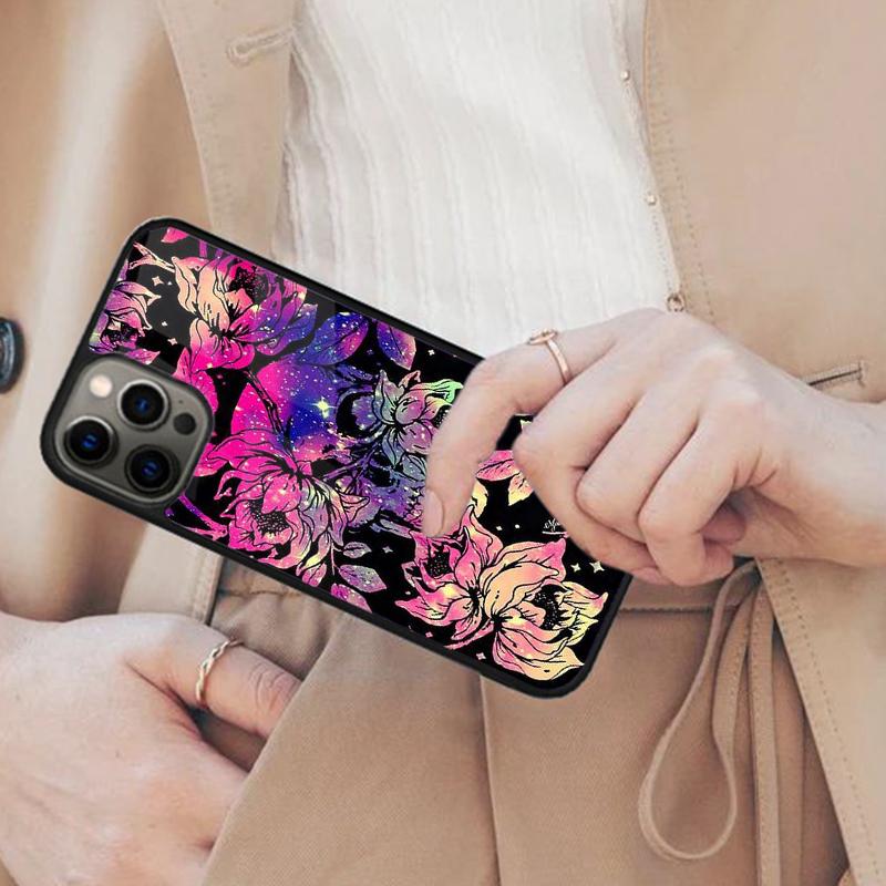 Skull Pink Roses Magnetic Phone Case For APPLE iPhone 17 Air 16 14 13 12 Pro Max 15 Plus Wireless Charge With MagSafe Cover