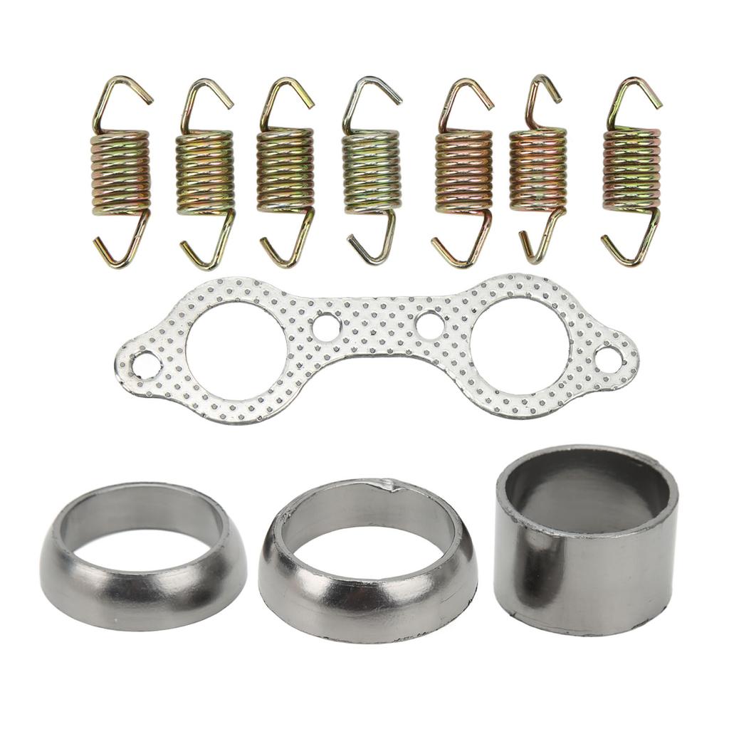 Exhaust Gasket Spring Rebuild Kit 3610047 Strong Sealing Low Noise Replacement for Polaris Sportsman 700 600