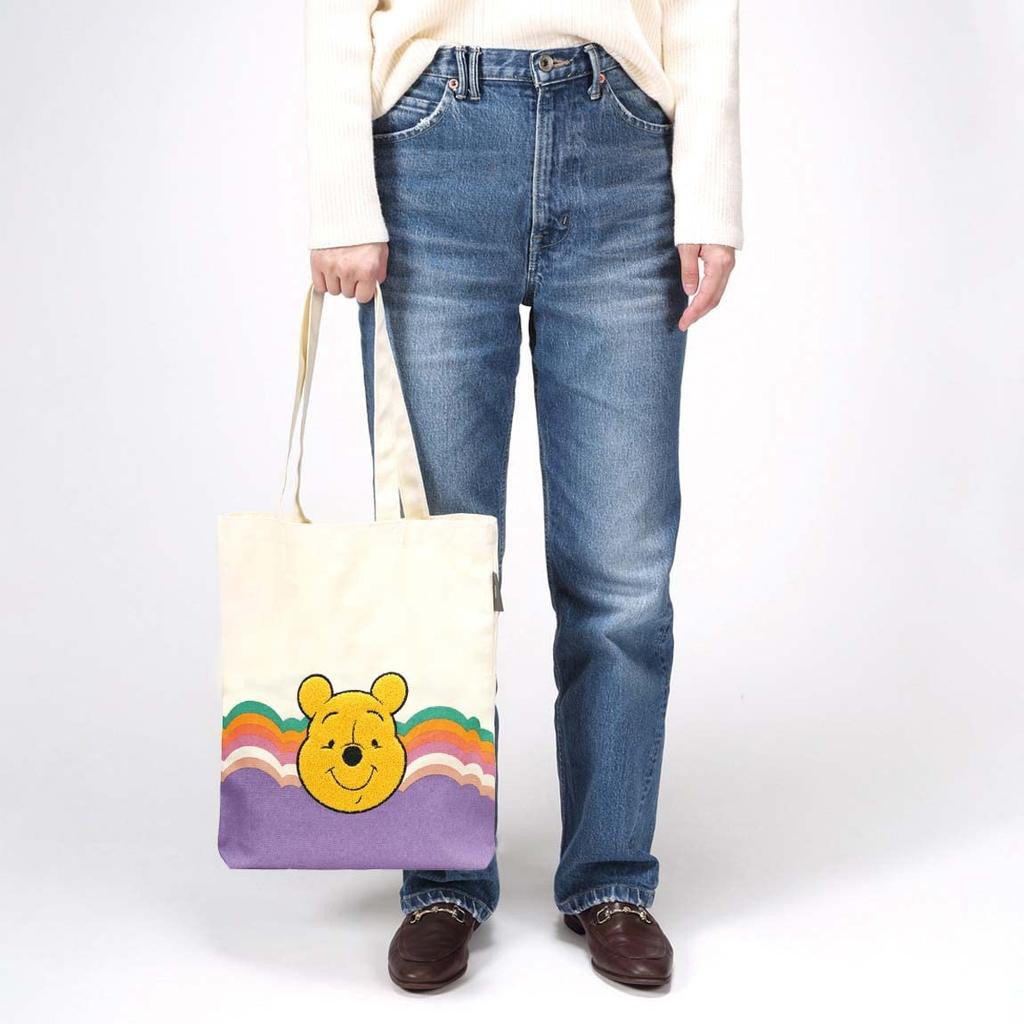 Skater Canvas Tote Bag Retro Disney Winnie the Pooh ZCTB1-A