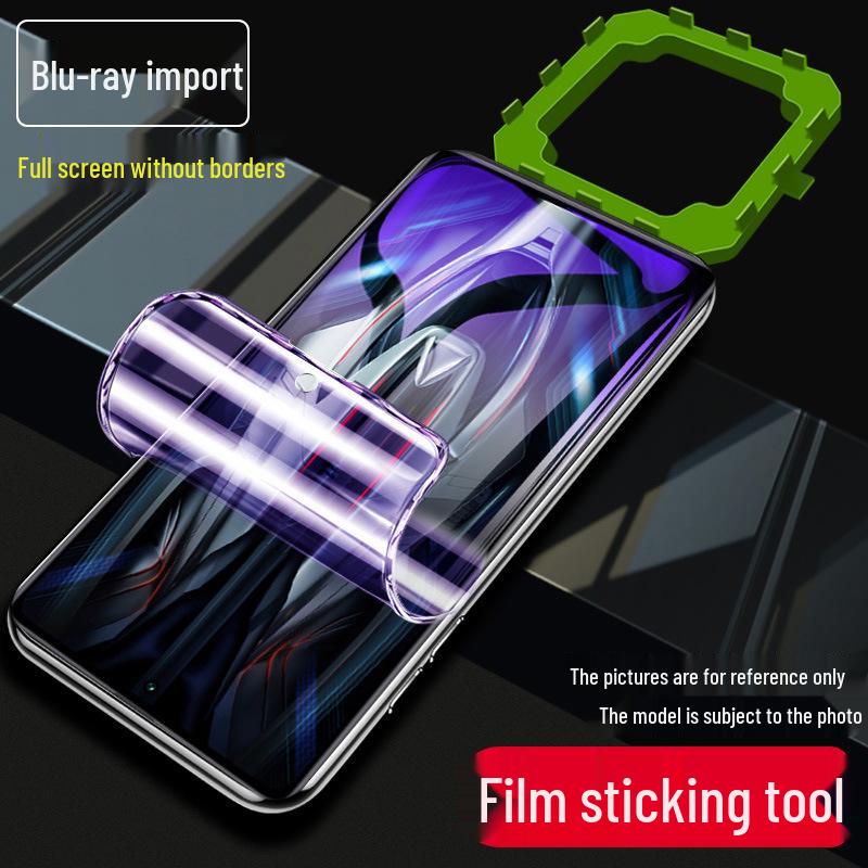 Redmi K60 Supreme Edition Tempered Glass: Drop-Proof, Explosion-Proof, Hydrogel Film for K40/K50 Pro Mobile Phones.