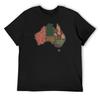 Indigenes Australien T-Shirt individuelles T-Shirt Vintage-Kleidung Schweiß-Ästhetik Kleidung Herren Baumwoll-T-Shirts