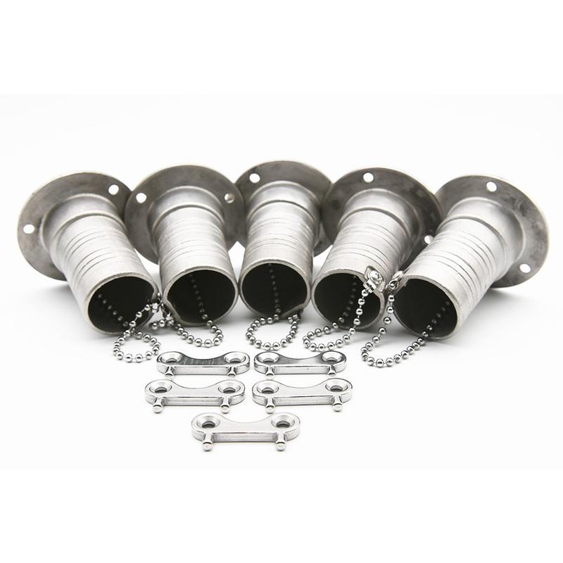 Stainless Steel Fuel Gas Water Waste Tank Deck Fill Filler Spare Cap Key Replace Plate Tool for Boat Marine Yacht 1.5/2"