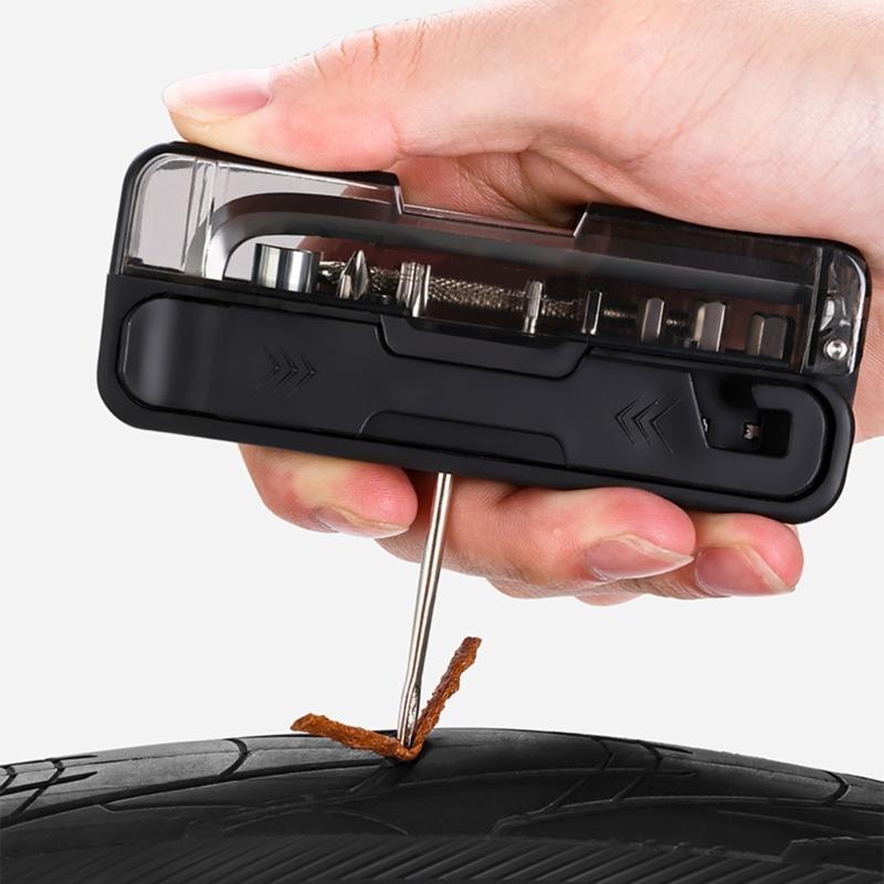 Compacts Multifunction Hexagons Key Tire Repair Tool With Nonslip Grip Light Weight for Bicycles Maintenance