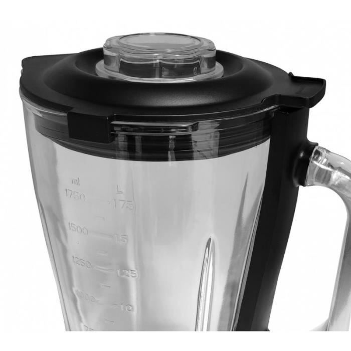Mixeur fixe - Blaupunkt - TBG601 - 1500 W - Argent, Noir - Bol mixeur blender