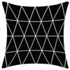 1PC Boho Geometric Black White Throw Pillow Covers Modern Minimalist Cushion Cases for Sofa Bedroom Living Room Decor