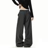 2025 Autumn Korean Style Men Pantalons Men Fashion High Waist Stripe Pants Male Casual Streetwear Straight Trousers S-2Xl