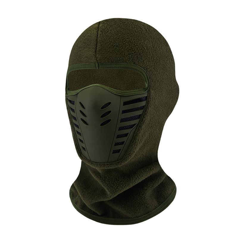 Winter Thermal Full Face Mask Windproof Fleece Balaclava Cap Warm Dustproof Motorcycle Riding Ski Cycling Face Cover