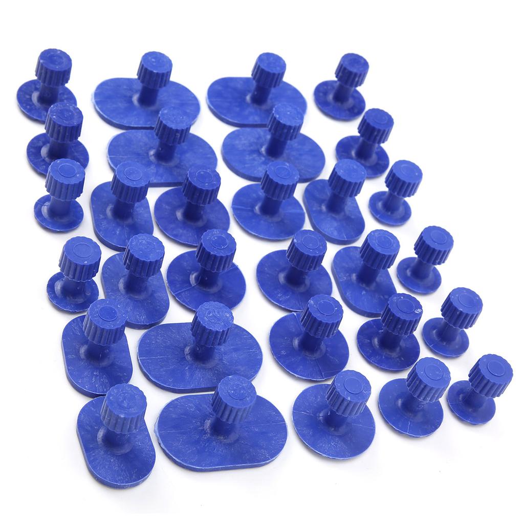30pcs Door Pulling Tabs Puller Paintless Body Damage Removal Repair for Car SUV Truck