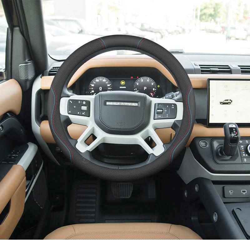 Steering Wheel Cover for Range Rover Evoque, Velar, Defender, Discovery Sport, and New Energy Models