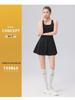 High-Waist Lace Tennis Dress with Chest Pads & Tummy Control