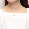 [Bloom] Silver Yellow Gold Plated Cubic Zirconia Heart Necklace 0772-1562-0019-0000