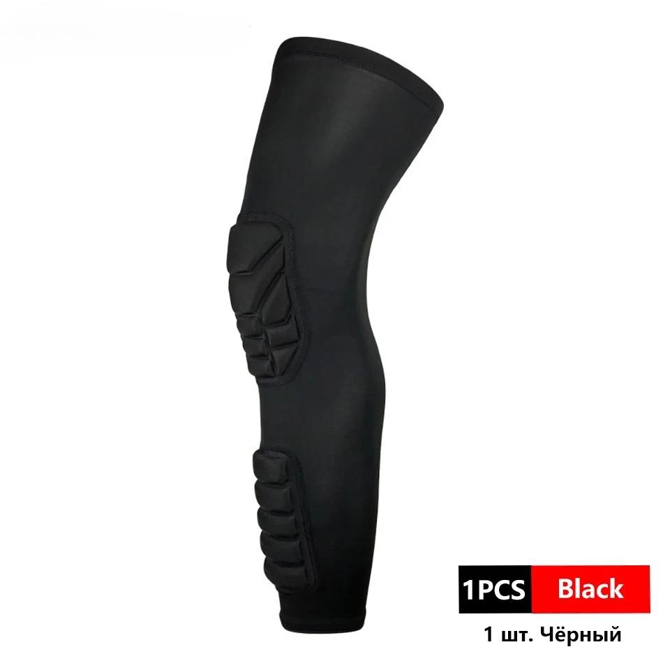 Knee Pads Extended Breathable Leg Warmers Anti-Slip Shock Absorption Double Anti-Collision Outdoor-use Sport Men Women 1Pcs Sports