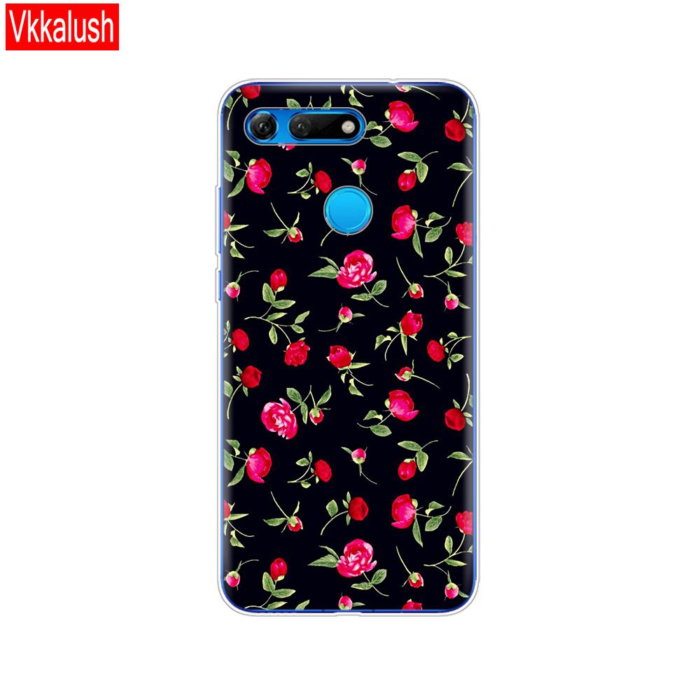 Silikonhülle für Huawei Honor View 20 V20 Hülle TPU Funda Weiche Silikonhülle für Honor V20 Capa Niedliches Tiermuster