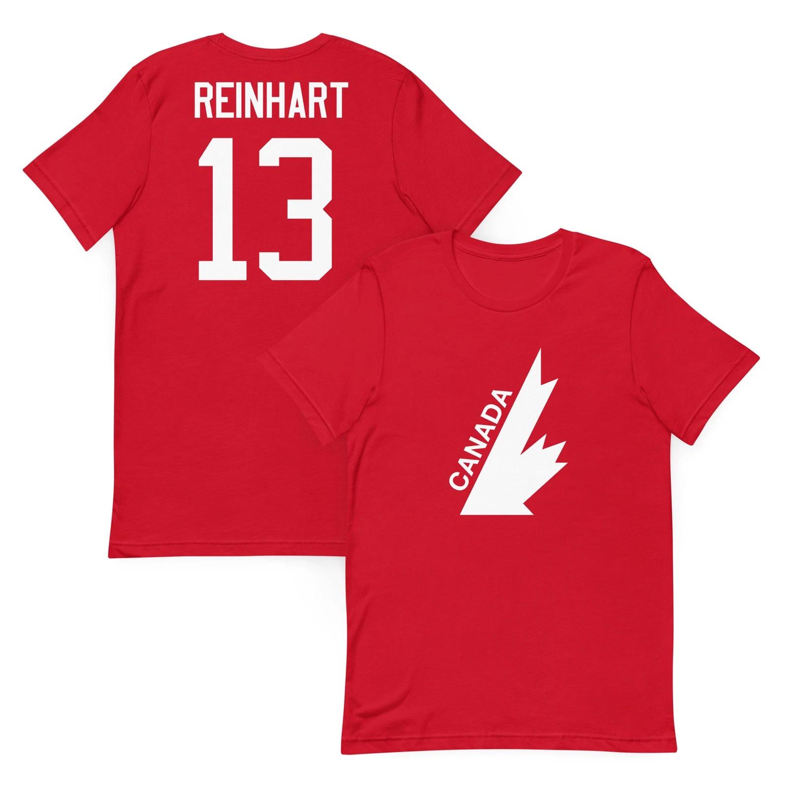Team Canada Sam Reinhart Jersey Shirt Vintage Retro Olympics Canada Cup XL