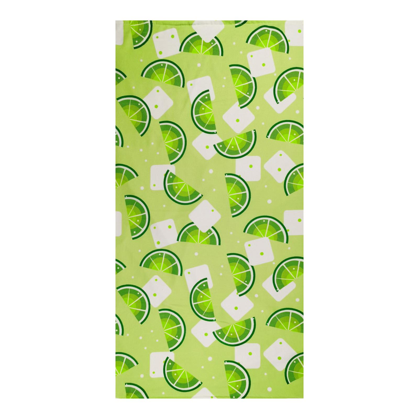 

Пляжное полотенце из микрофибры Негабаритное супер впитывающее банное полотенце для женщин и детей One Size зелёный