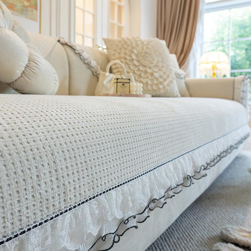 Chenier Sofa Cushion Universal In All Seasons, Non-Slip And Anti-Running Seat Cushion, Simple Modern Anti-Cat Scratch Sofa Cover Cover Cloth Towel