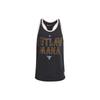 Under Armour Project Letter Print Logo Basketball Loose Breathable Training Vest Men Tops Military-Green 1367120-010