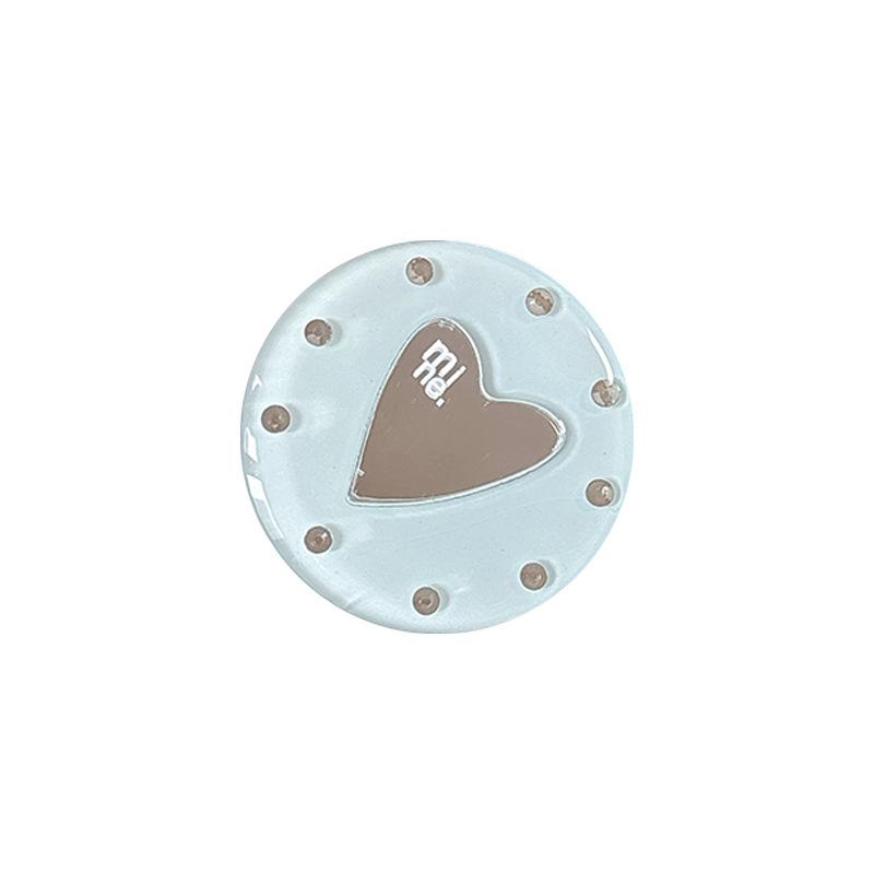 Bunter Liebe Herz Spiegel Handyhalter: Magsafe Magnetischer Aufkleber & Fingerring
