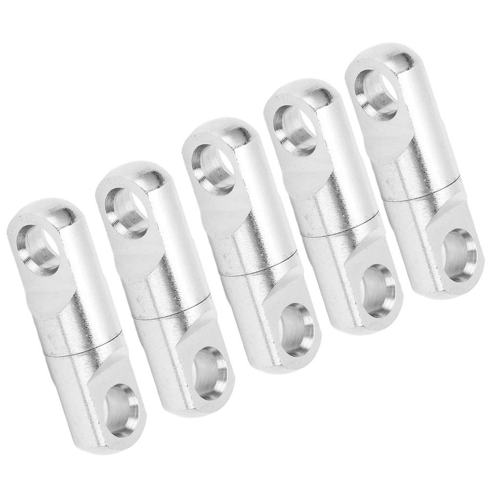 10PCS Stainless Steel Wind on Swivels 360° Rotary Fishing Hook Connector  Sea Ocean Fishing